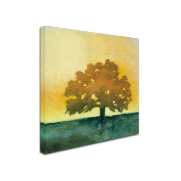 Julia Purinton 'Under the Oak II' Canvas Art, 14x14